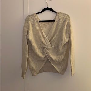 Twist Back Sweater